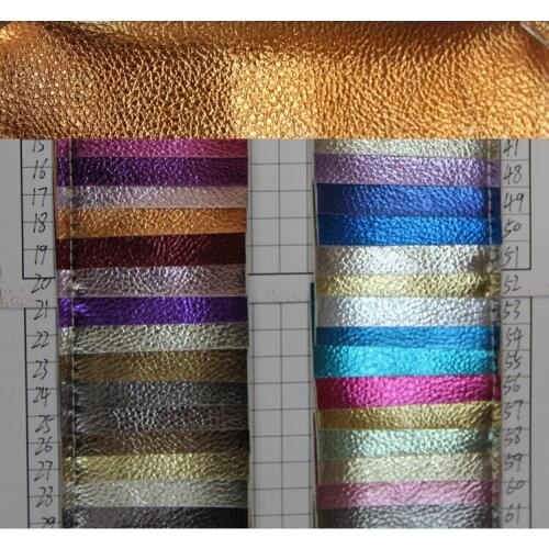 30 yards/lot fashion shiny PU leather fabric / high quality synthetic leather material / furniture leather fabric / waterproof