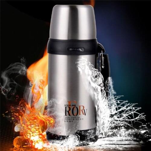 304 stainless steel thermos 1000ml 1500 ml 1800 ml Empty coffee thermos bottles Thermos bottle travel thermos 2019 New arrvial