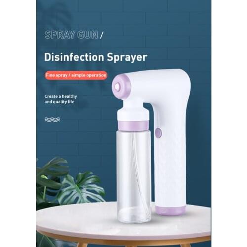 Wireless Disinfection Spray Handheld Portable USB Rechargeable Nano Atomizer Household Spray Disinfection