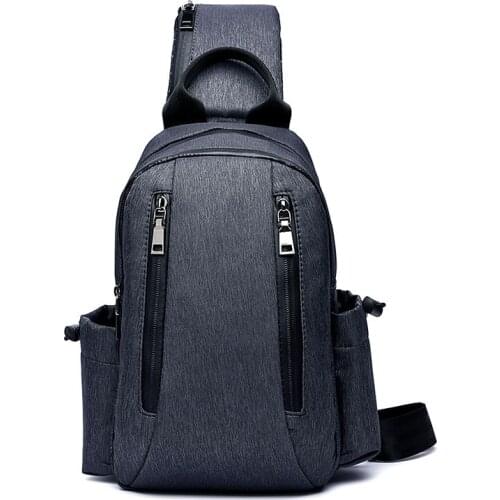 Large-capacity Fashion Casual Retro Mens Waterproof Messenger Mobile Phone Bag Durable Sporty Mens Shoulder Bag Messenger Bag