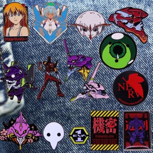 Cute Cartoon Comic Figure Brooch Metal Enamel Lapel Badge Collect Denim Jacket Backpack Pin Children Fashion Jewelry Gifts