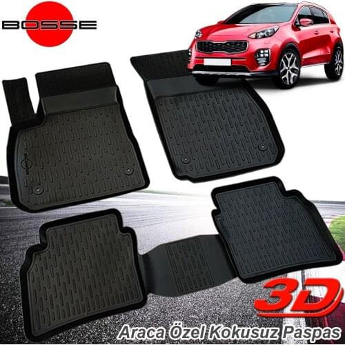 For Kia Sportage Mat 3D Pool 2016 2021 BOSSE