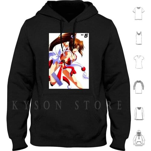 Mai Shiranui #27 Hoodie long sleeve Sexy Hentai Ecchi Echi Erotic Lewd Tits Titties Boob Boobs Oppai Anime Fatal