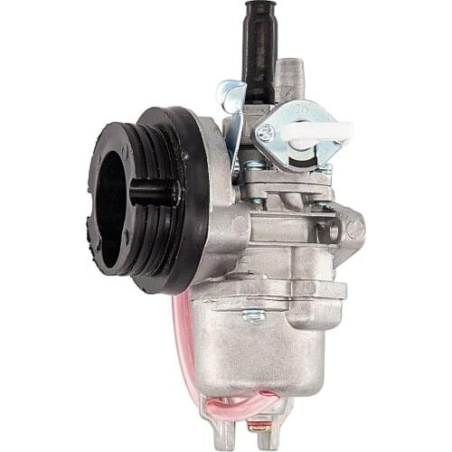 13mm/0.5in Engine Carburetor Fit for 43cc/49cc Mini PIT Dirt Pocket Bike Mini Quad ATV Pocket Rocket Steel Alloy Carburetor