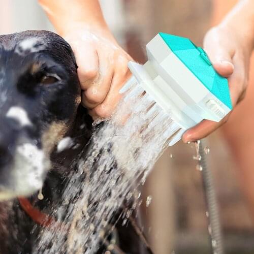 Dog Shower Head Bathing Tool Dogs Massager Brush Shower Pet Cat Washing Bath Grooming Tool Sprayers Head Pet Dog Accessories