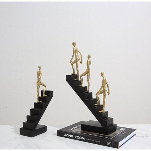 Boreal Europe style upstairs ladder The hotel front desk Example room TV ark Furnishing articles home accessories decorations