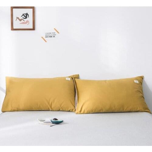 Pillowcase Custom Pillow Case Pure Cotton Pillowcase for Healthy Standard Queen King Multicolor 48x74cm Pillow Cases Home Decor