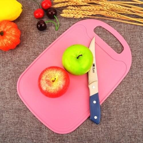 NEW 3 Colors Non-slip PP plastic Chopping Blocks Mats Cutting Boards Kitchen Flexibe Fruit Vegetable Meat Fish Essential Tools