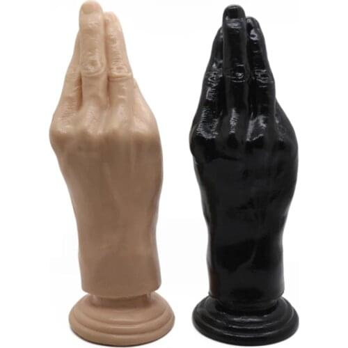 Huge Fist Dildo Hand Touch G-spot Anal Plug Vaginal Masturbation Butt Plugs Suction Cup Simulation Sex Toys for Men Gay Women