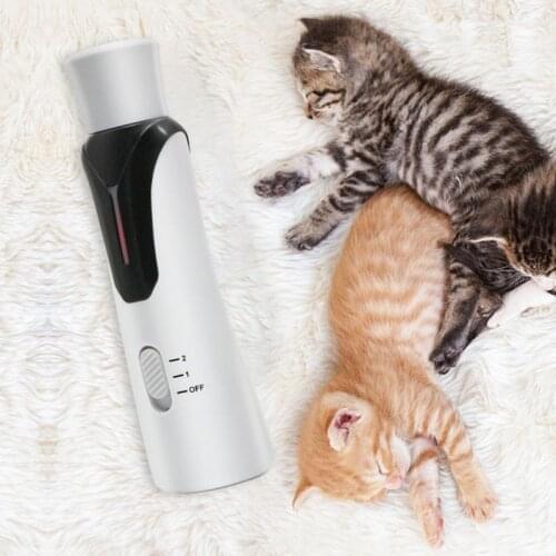 Petural Dog Cat Nail Grinder And Clippers 2-Speed Rechargeable Electric Pet Nail Trimmer Painless Paws Grooming Trimming Tools
