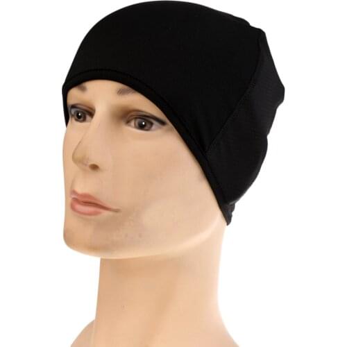 2Pcs Cycling Ski Skull Cap Winter Outdoor Warmer Summer Cooling Under Helmet Hat Cycling Equipment Unisex