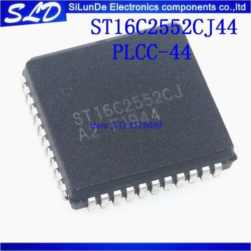ST16C2552CJ44TR-F ST16C2552CJ44-F ST16C2552CJ44 ST16C2552CJ PLCC-44 new and Original in stock