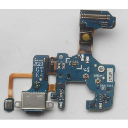 USB Charging Port Dock Flex Cable Headphone Jack for Samsung Galaxy Note 8 N950F N950FD