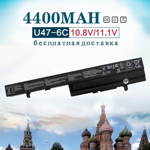11.1V 4400mAh Laptop Battery A32-U47 A41-U47 A42-U47 For Asus U47 Q400C R404VC U47A Q400V X402 U47C Q400VC X402C U47V X402CA