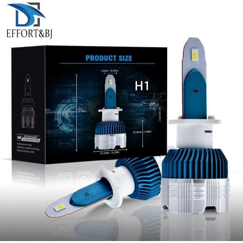 Effort&BJ Mi Auto lamps H3 H7 H1 LED Bulb 9005/HB3 9006/HB4 H8 H9 H11 H4/HB2 9004 9007 H13 H27 9012 5202 H16 Car Headlight