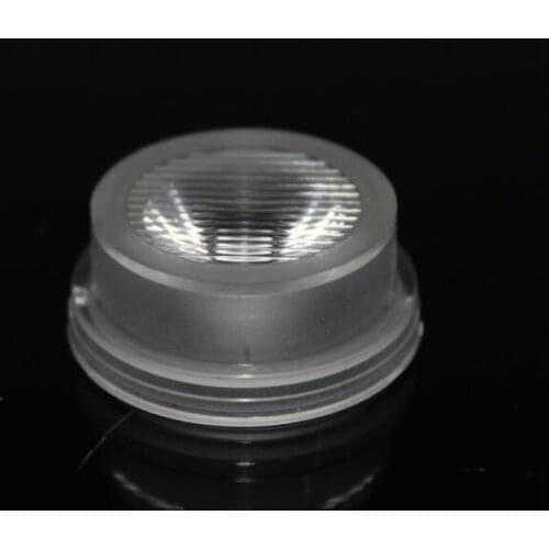 #CNJZ-27.7 3030 Waterproof Led Lens, Degree: 10X60, Lens diameter 27.7mm, Stripe surface, PMMA materials