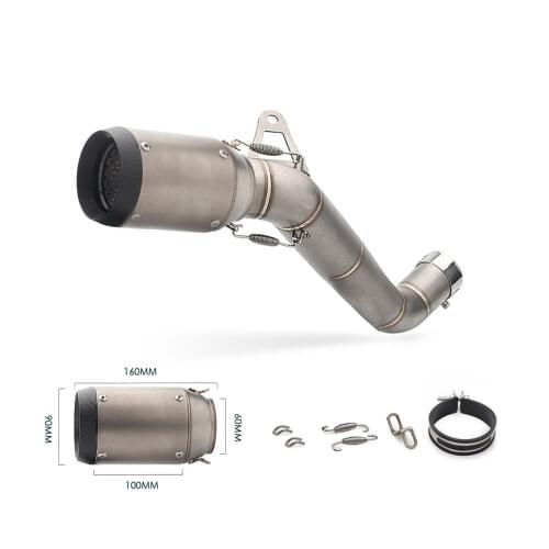 CBR1000RR Volledige Systeem Motorfiets Uitlaatpijp Escape Moto Uitlaat Midden Link Pijp Voor CBR1000RR CBR 1000 RR 2008-2016Year