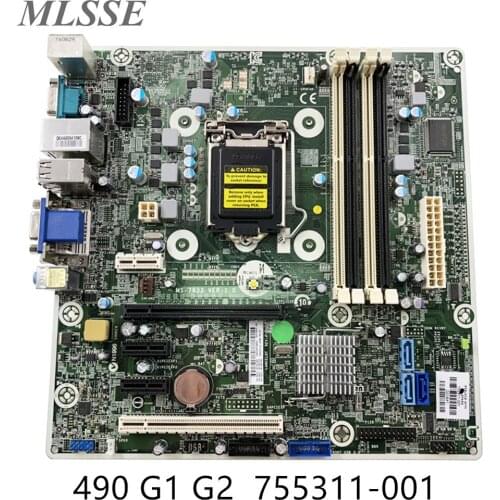 For HP Pro 490 G1 G2 Desktop Motherboard MS-7933 V1.0 755311-001 755311-501 754916-001 H97 LGA1150 Fast ship