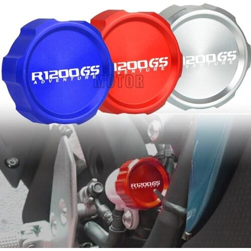 Motor CNC R1200GS Adventure Rear Brake Fluid Reservoir Cap Cover FOR BMW R 1200 GS 1200GS ADV 2007 2008 2009 2010 2011 2012 2013