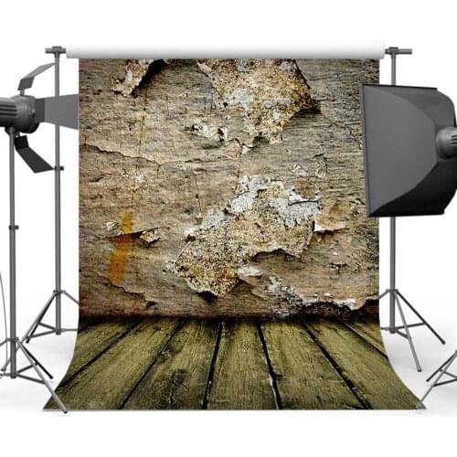 MOCSICKARetro Brick Wall Background for Photography Wood Floor Backdrop for Photographers Photo Shoot BG-256