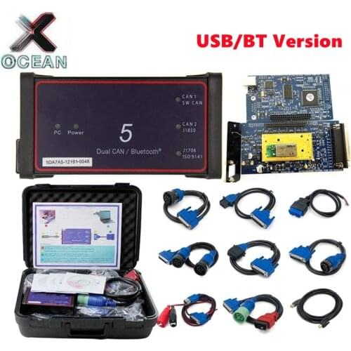 NEW Dearborn Protocol Adapter5 DPA5 Heavy Duty Truck Scanner Dpa5 Bluetooth / USB diagnostic tool DPA 5 support Multi-language