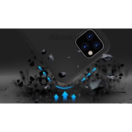 Ricestate Candy Matte SiliconeCover case For iPhone 11 Pro MAX Case for iphone 12mini 12 mini 12 Pro MAX Phone Back Cover Case