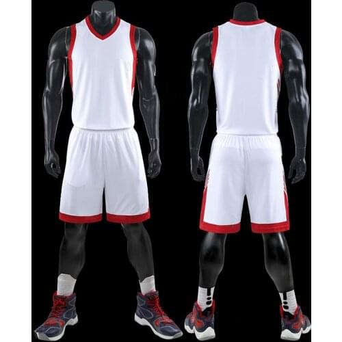 Newest Men Basketball Jerseys Quick Dry Team Sports Suit Uniforms Kit Competition Sportswear Set Tracksuit 8 colors L-5XL Custom