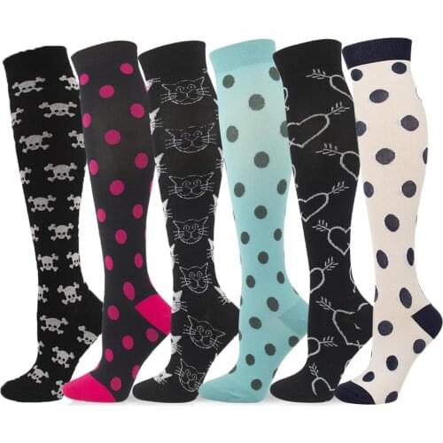 New Year Socks 202 Novelty Animal Compression Socks Men Women Harajuku Cartoon Funny Socks Trend Relieve Pain Skateboard Socks