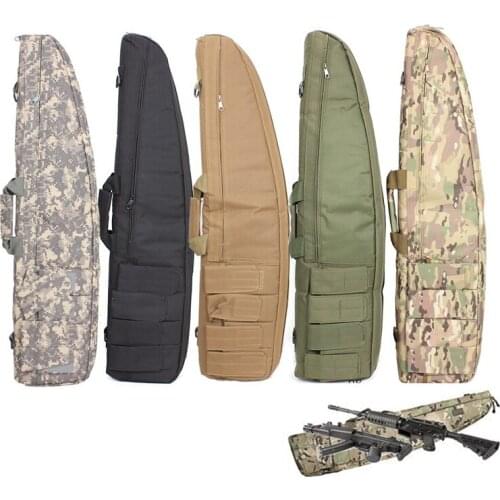 Hunting 72 95 120cm Rifle Bag Case Airsoft Gun Bag Backpack Rubber Sniper Nylon Shooting Bags Tactical Hunting Accessories