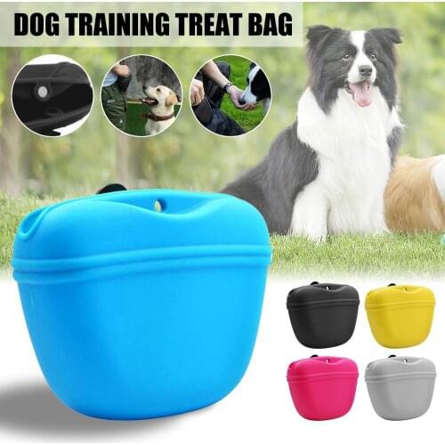 Portable Dog Treat Bag Snack Food Bait Reward Pocket Outdoor Feed Treat Waist Pouch for Puppy Dog Training Bag Pet Accessories
