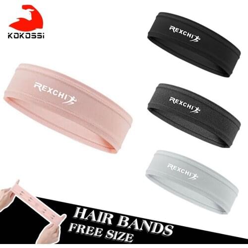 KoKossi One Sport Yoga Fitness Anti-Slip Headband Running Jogging Sweatband Gym Headscarf Cycling Workout Hair Bands