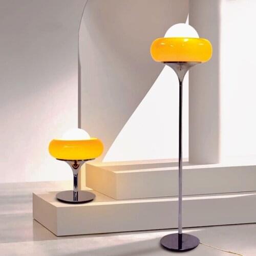 Nordic Simple Floor Lamps for Living Room Glass Standing Lamp Chrome Light Bedroom Creative Art Home Decor Lighting Fixtures