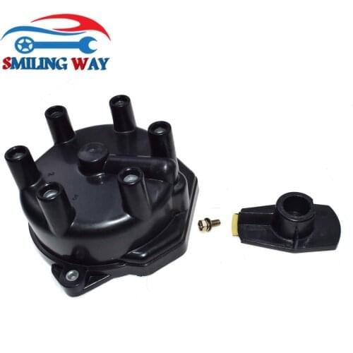SMILING WAY# Distributor Rotor & Cap For 3.3L V6 Nissan Frontier Xterra Quest Pathfinder Mercury Villager 221571W600 221620W000