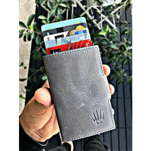 VIRGINIA GREY opa-651ph OPA-65PH GENUINE LEATHER WALLET