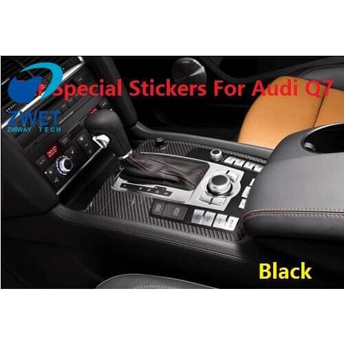 ZWET Car for audi q7 carbon fiber for audi Q7 Special Stickers For Audi Q7 carbon fiber sticker For Q7B6 B7 B8 B92006~2015