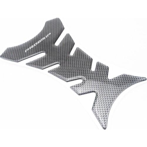 1 PC. black tank motorcycle pad fuel oil gas caps protector stickers sticker cover fish bone style motorcycle oil T shirt sticke