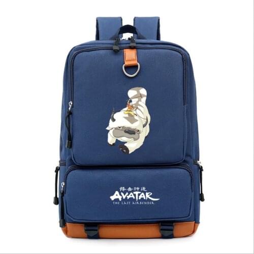 Avatar The Last Airbender mochila printing Backpack for teenagers Aang Appa School bag Work travel Bag laptop bagpack