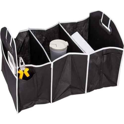 Car Organizer Automobile Stowing Tidying Car-styling Boot Stuff Food Storage Bags Trunk Organiser Folding Collapsible Hot