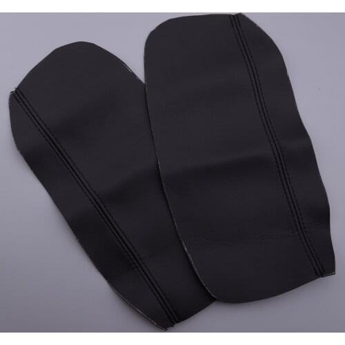 Black PU Leather Center Console Armrest Lid Cover Cap Fit For Honda Acura RL 2005 2006 2007 2008 2009 2010