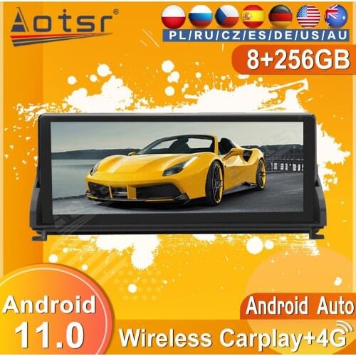 8+256G Android 11 Tape Radio Recorder Car For BMW Z4 E89 2009 2010 2011-2018 GPS Navi Player Stereo Autoradio Head Unit No 2din