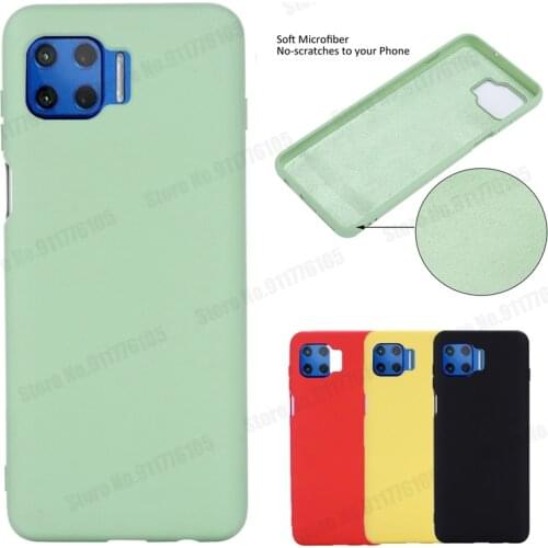 Soft Liquid Silicone Shockproof Case For MOTO G 5G Plus G10 G30 G9 G8 Plus Gel Rubber Matte Cover For Motorola One Fusion Plus