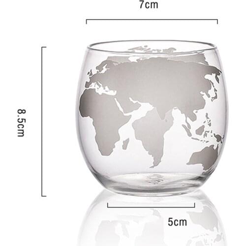 Whisky Decanter Set with 4 Glasses Cups Wine Bottle Drink Dispenser