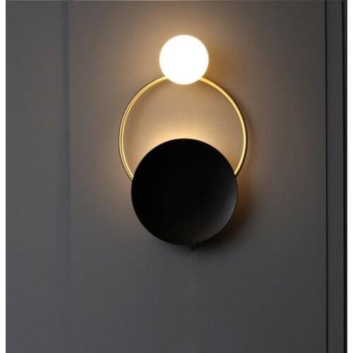 Nordic Apply Led Wall Light Mirror Lamp on The Apply Wall Stickers Design Dressing Table Bedside Bathroom Lighting Home Indoor