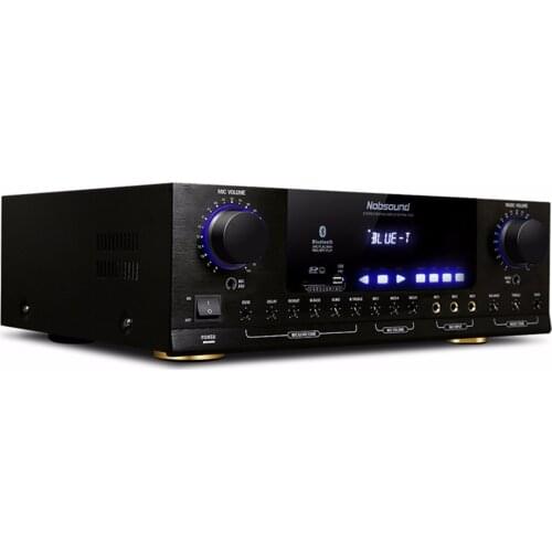 Nobsound High Power Lossless Decoding Support Bluetooth USB for Professional KTV Power Amplifier