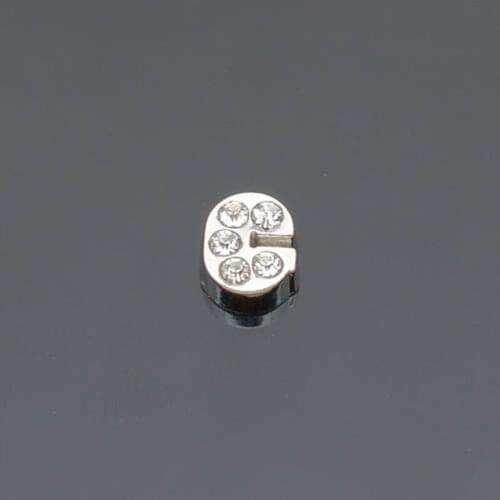 Letter C Floating lockets charms,Fit floating charm lockets FC0001-C