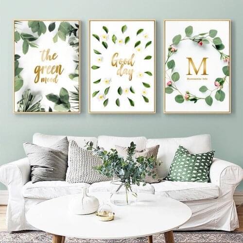 Bedroom Poster Romantic Flower Plants Wall Pictures Scandinavian Home Living Room Floral Canvas Painting Decor Nordic Art Prints