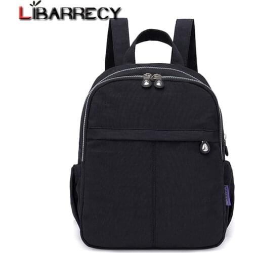 Casual Backpacks for Women Nylon Cloth Waterproof Bookbag Designer School Girls Backpack High Quality Lady Bagpack Mochila Mujer