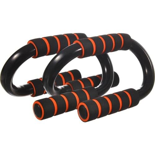S Shape Push Up Stand Carbon Steel Push-Ups Stands Bars Rack Tool Fitness Training Bodybuilding Exercise Training Equipment