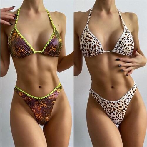 Sexy Bikini Set Swimwear Women Plus Size 2 Piece Swimsuit Bathing Suit Biquinis Maillot De Bain Femme Monokini Tankini 2021