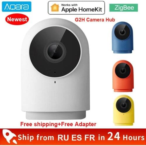 New Aqara G2H Smart Camera 1080P HD Gateway Hub Edition Night Vision Mobile For Xiaomi Apple HomeKit APP Zigbee WIFI IP Camera